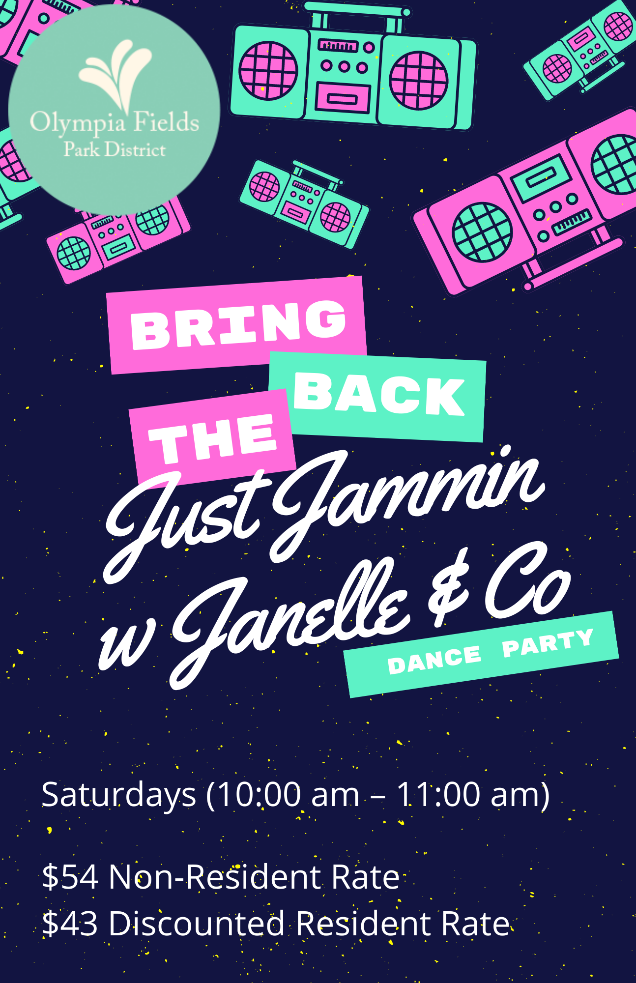 Just Jammin with Janelle & Company - Olympia Fields Park District